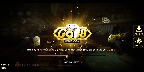 cổng game bài go88