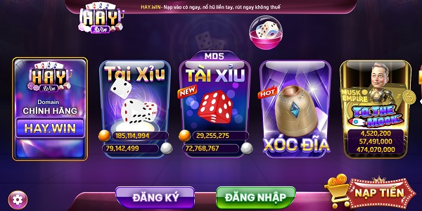 giao diện haywin tintucgamebai.com