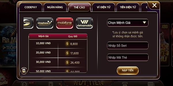 tỷ lệ quy đổi thẻ cào zowin tintucgamebai.com