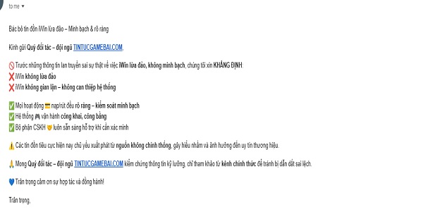 Gmail phản hồi vụ việc iwin lừa đảo