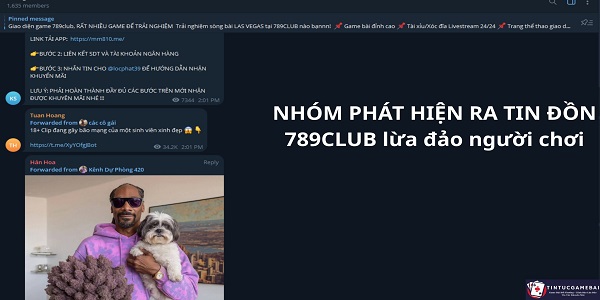 Nhóm phát hiện 789club lừa đảo