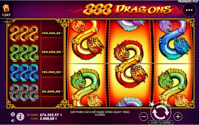 Slot game Rồng 888 kingfun